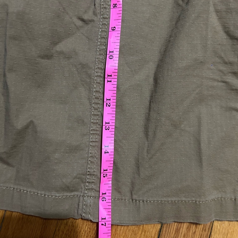 Supplies by UNIONBAY Womens Cargo Skirt Size 10 Brown Tan Stretch Ripstop - Picture 6 of 8